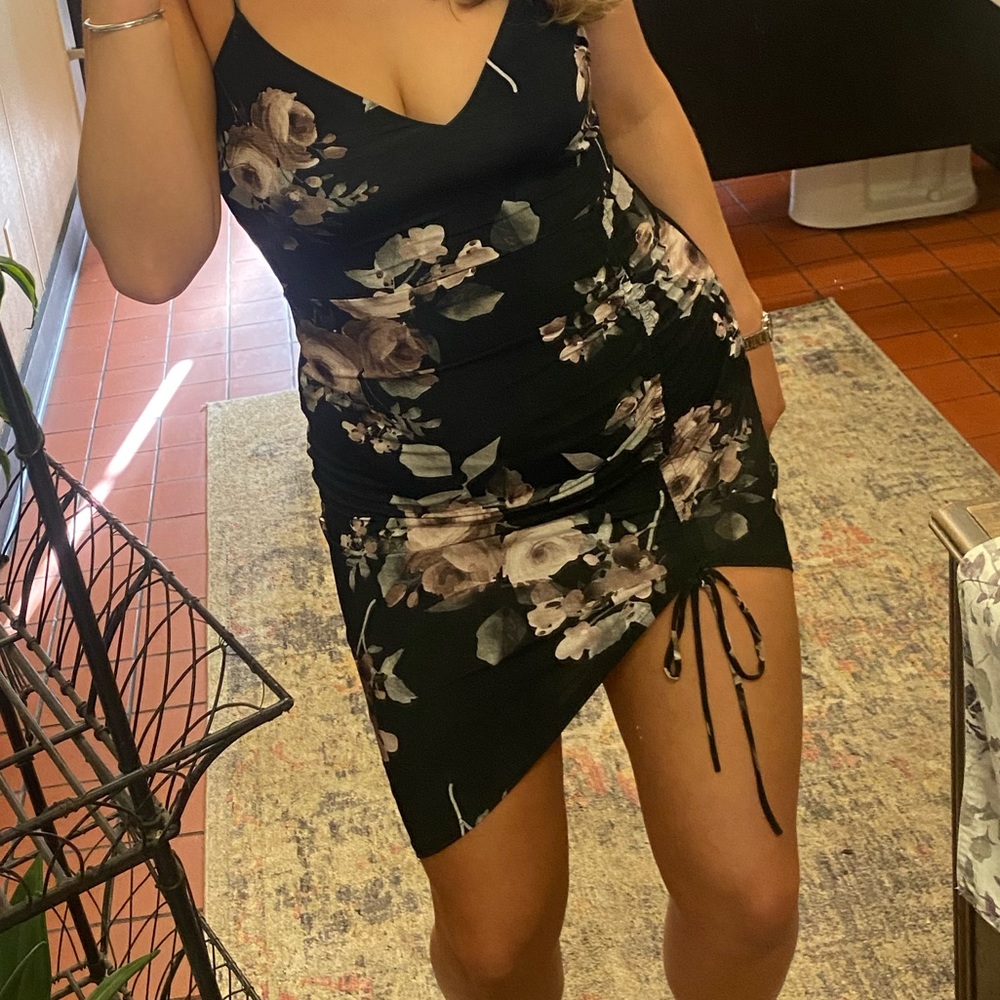 Floral Windsor dress